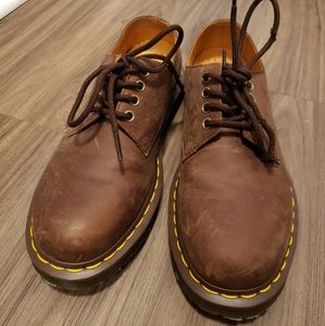 Doc Marten Crazy Horse Leather Oxfords